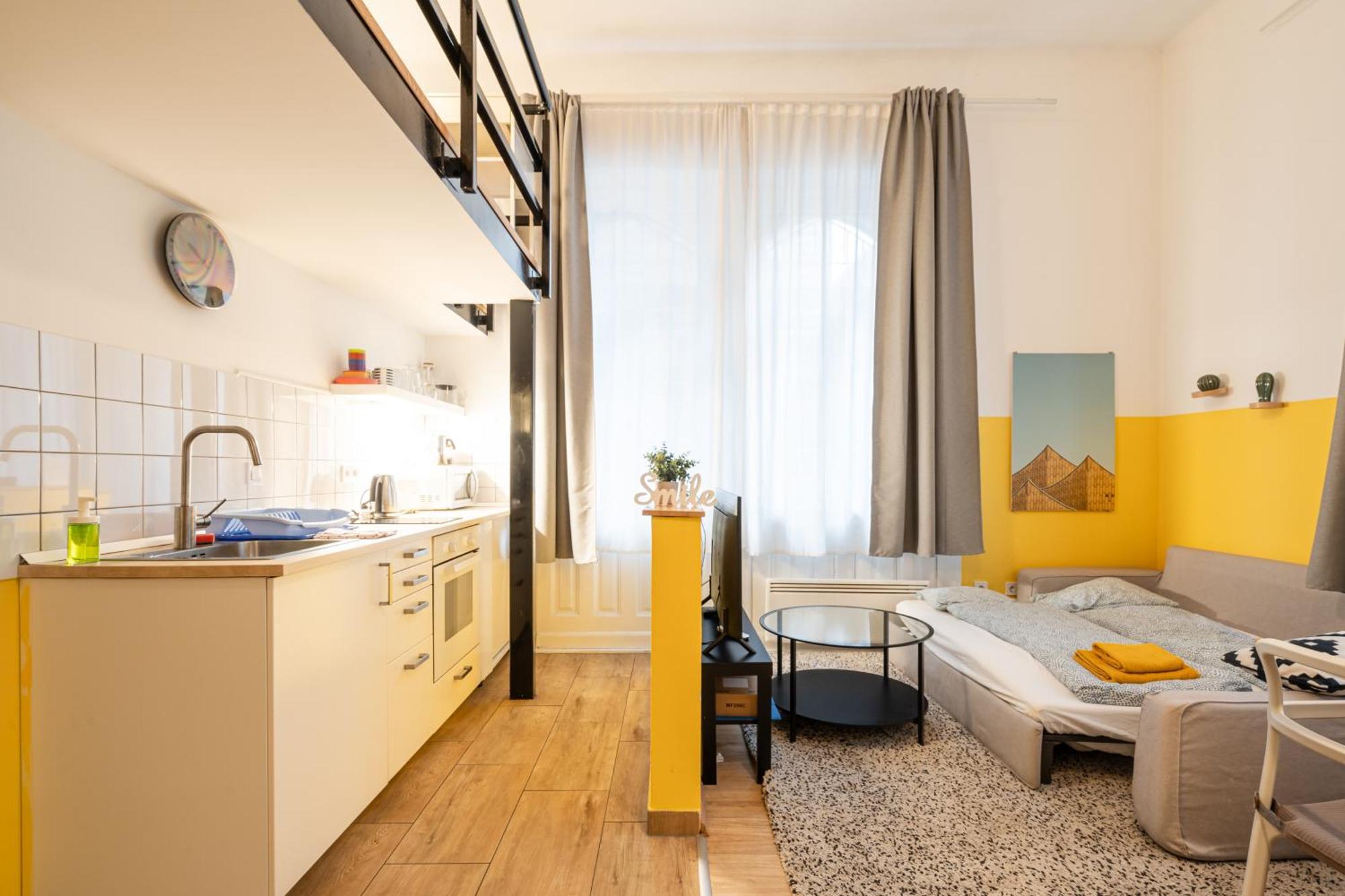 Charming Studio In The Heart Of The Jewish Quarter W41 Yellow Budapest Exterior foto